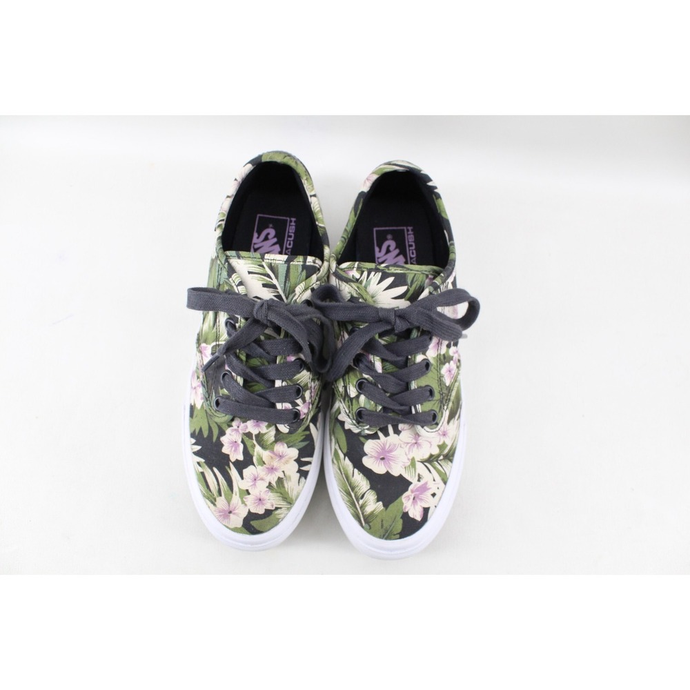Vans UltraCush Women's 8 US Tropical Hawaiian Floral Print Lace Up Canvas Shoes - Picture 4 of 9